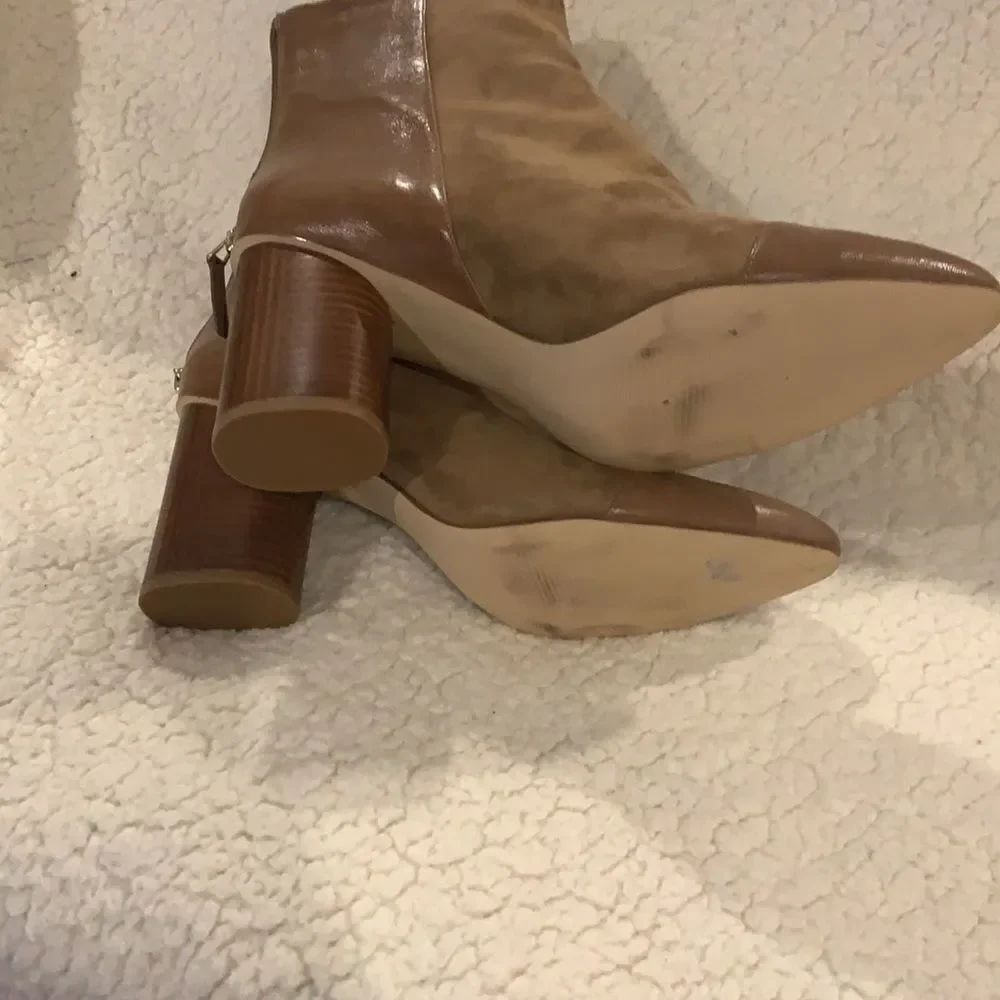 New Nine West Brown Suede boots - Picture 5 of 10